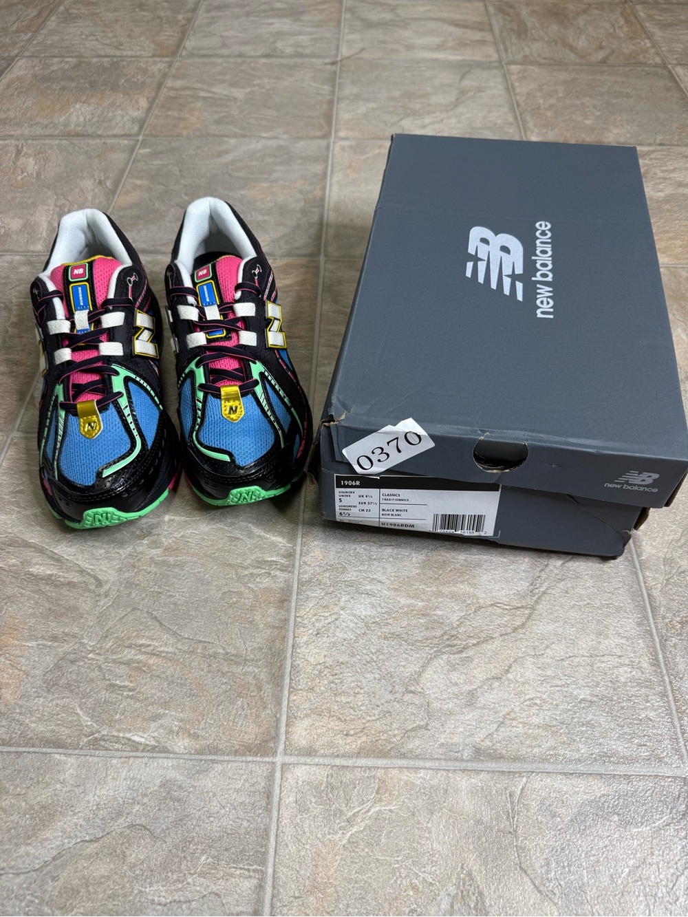 New Balance 1906R Black Multi Women’s Shoe Size 6.5 Black U1906RDM NWT
